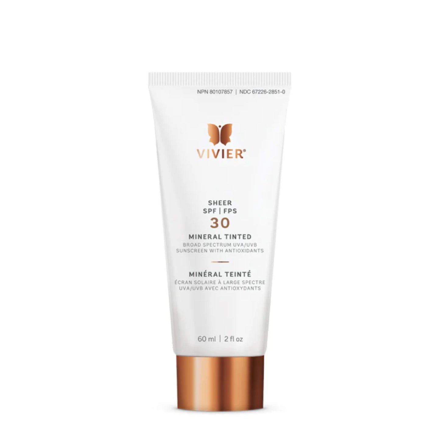 Vivier Sheer SPF 30 Mineral Tinted